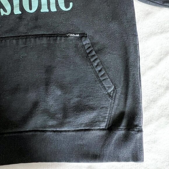 Men's Volcom Stone Graphic Sweatshirt | Hooded | Pull Over | Black | Size Small - Picture 3 of 9